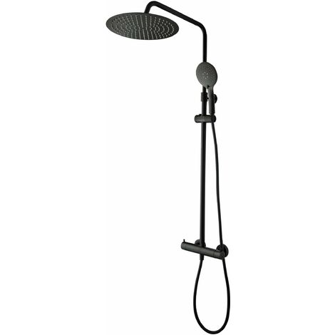 Tiger 1714840746 Twiss - Sistema doccia, colore: Nero