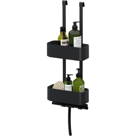 Tiger 2 Store Étagère de douche suspendue 25cm Noir