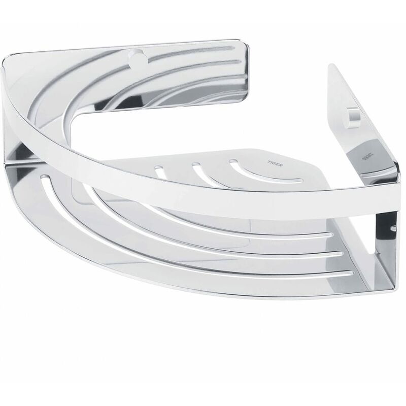 

Cesta para cuarto de baño de esquina Caddy cromado 1400430346 - Plateado - Tiger
