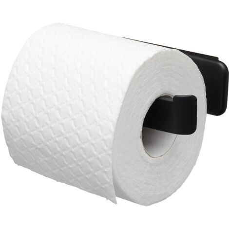 Tiger Tess, Portarotolo per carta igienica senza coperchio, Nero, 81x145x45mm