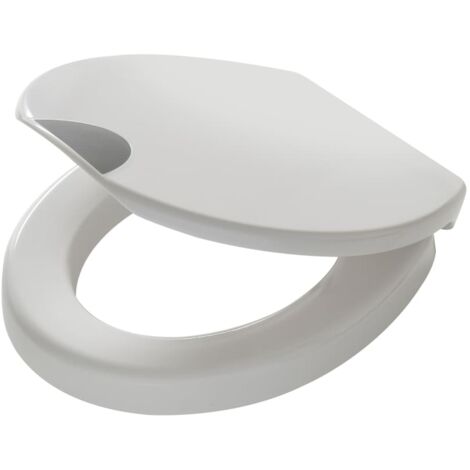 Tiger Toilet Seat "Comfort Care" Extra High - White