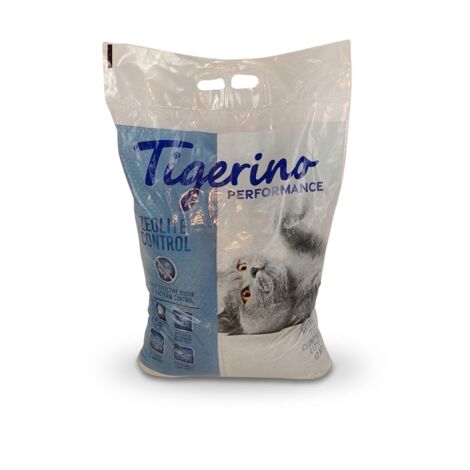TIGERINO - Litière agglomérante Performance Zeolite Control - 12kg - Ultra agglomérante et sans poussière - Voir photos