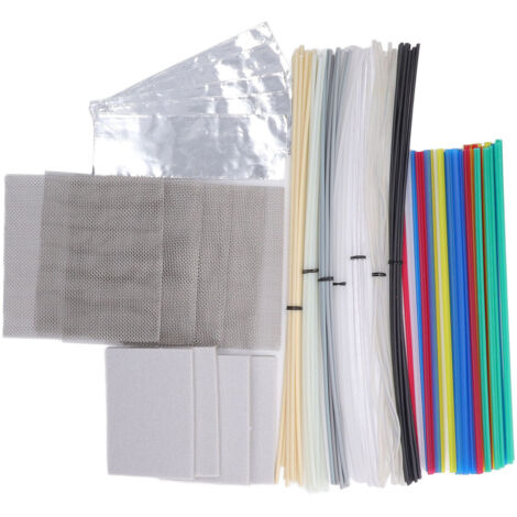 Tiges de soudure plastique 106 pièces, 12 couleurs pour ABS PP PU PE PA PC TPO, réparation pare-chocs