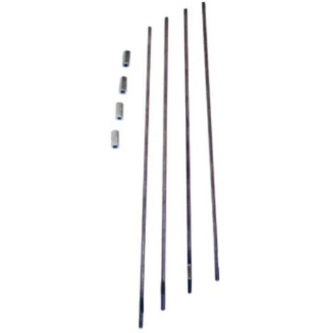 Tiges filetées pour fixation des aérateurs de vitre et mur HV-STYVENT (4 unités) S&P (UNELVENT) 894057