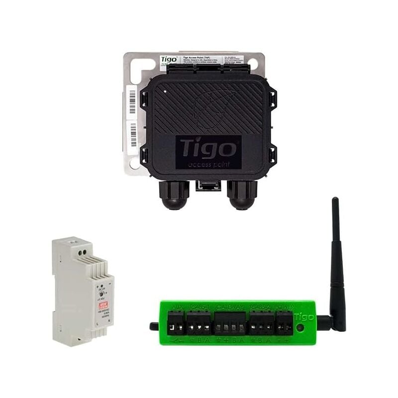 Tigo - kit cca + tap pour la gestion à distance de l&39optimiseur de panneaux solaires photovoltaïques Cloud Connect Advanced kit