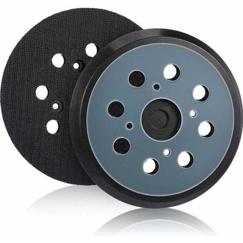 Image of 2 Stück 5 Zoll/125 mm 8-Loch-Klett-Exzenter-Ersatzschleifpad Schleifpad (blau) - Tigrezy