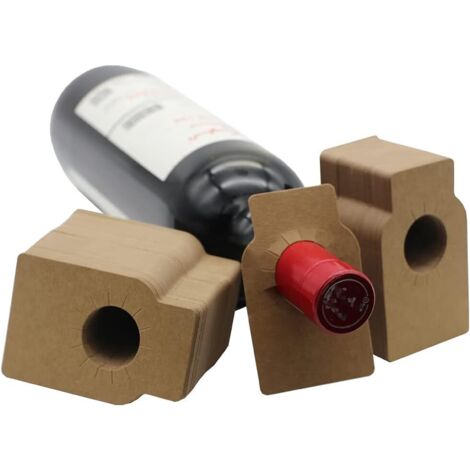 Tigrezy 200 Stück Weinflaschen-Etiketten, Weinkeller-Etiketten, wiederverwendbare Wein-Etiketten, Kork-Etiketten für Weinflaschen, gebrauchte Weinkeller