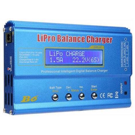 Tigrezy brandneues iMAX B6 digitales LCD-Display RC Lipo NiMh Akku-Balance-Ladegerät