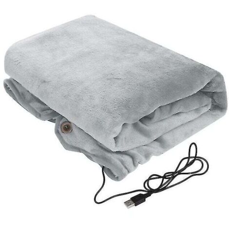 Tigrezy - Coperta riscaldante elettrica USB, coperta calda per la casa