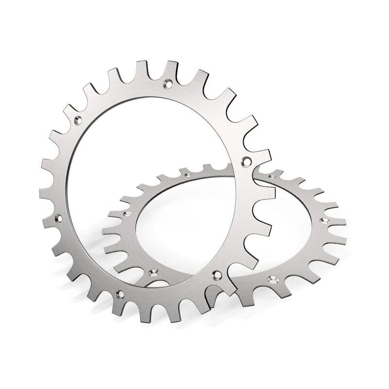 Crampons en acier inoxydable de qualité supérieure pour tondeuse à gazon Worx Landroid modèle s/m Épaisseur 2mm, Amélioration de la traction