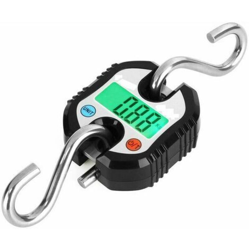 Crochet peseur 150kg - peson dynamomètre lcd Balance Industrielle pèse Poids 150kg - Tigrezy