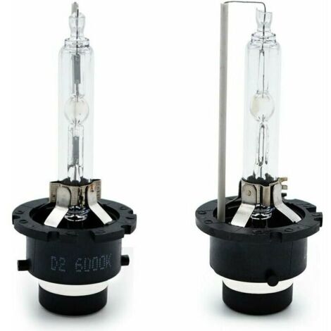 Tigrezy D2S Xenon-Set, 6000 K, HID-Entladungslampe, Scheinwerfer, 35 W, Weiß, Ersatz für Halogen- oder LED-Außenlampen (2 Stück)