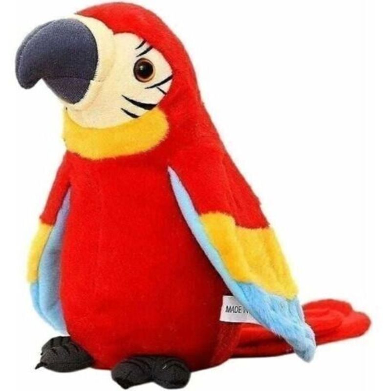 Le perroquet Ara parlant répète ce que vous dites en peluche - Tigrezy
