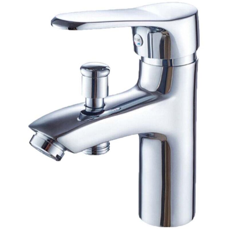 Robinet de douche robinet monotrou à double usage chaud et froid Alliage - Tigrezy