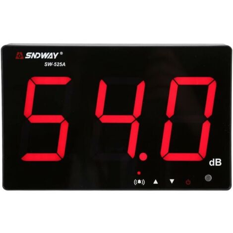 Tigrezy Sound Level Meter Recorder with Fixed Alarm Thresholds Portable LCD Digital Decibel Meter 30130 dB Decibel Meter for Measuring Noise