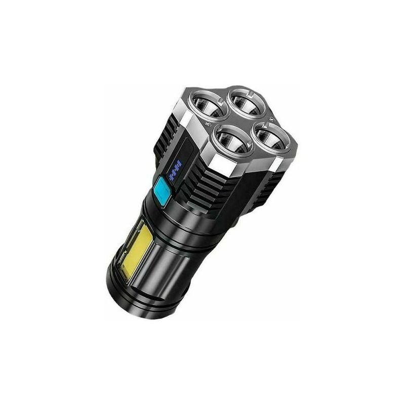 Uper Bright 10000000lm Led Torch Flashlight Usb Rechargeable Tactical Warm Light(money) - Tigrezy