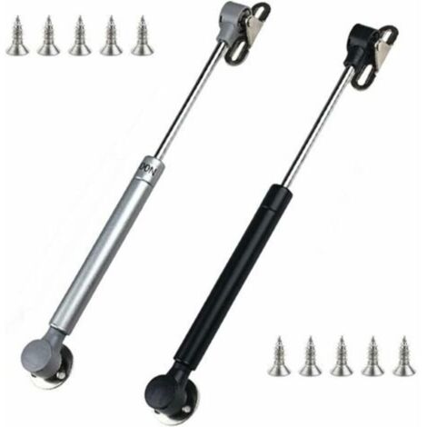 Tigrezy Vérin à Gaz 2PCS 100N Verin Hydraulique Ressort Amortisseurs à Gaz Bras Pneumatique Vérins