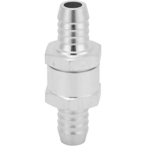Tihebeyan Rückschlagventil aus Aluminiumlegierung für unidirektionalen Wasserdurchfluss, robuste Konstruktion für Niederdrucksysteme (12 mm).