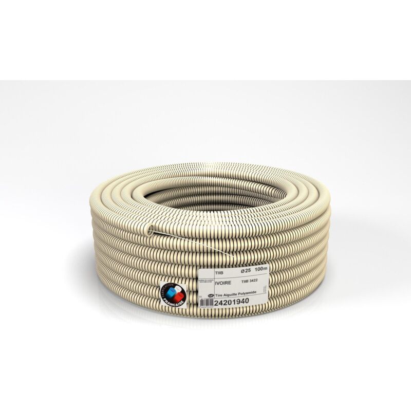 Gaine tiib Anti-Uv Ivoire D.32mm/Longueur 50ml Courant 24202724