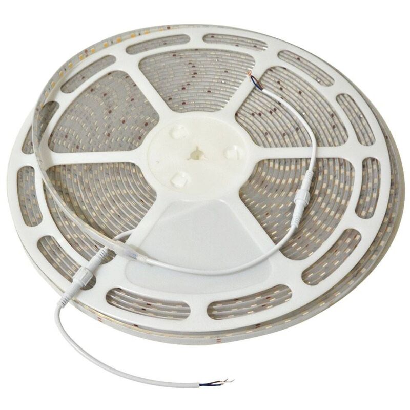 

Tira LED 24V-DC 10W/m SMD5050 IP68 Rollo 20 metros | Blanco Frío