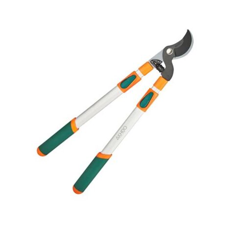 Tijera cortarramas telescópica de 2 manos con hojas de acero y mangos ergonómicos