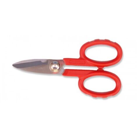TIJERA ELECTRICISTA ANILLAS GRANDES / 5Â½" - 14 CM. BLISTER 1 UD. -  BRINOX