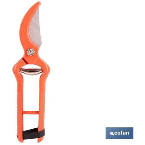 Tijera forjada de recolección 255 mm, acero forjado, corte limpio y preciso