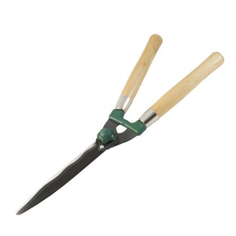 Tijeras jardinero podar setos mango madera 2 manos 10".