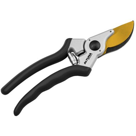 TIJERA PODA 1 MANO PROFESIONAL 21 CM BYPASS MANGO ALUMINIO Y CUCHILLA DE TITANIO - T112