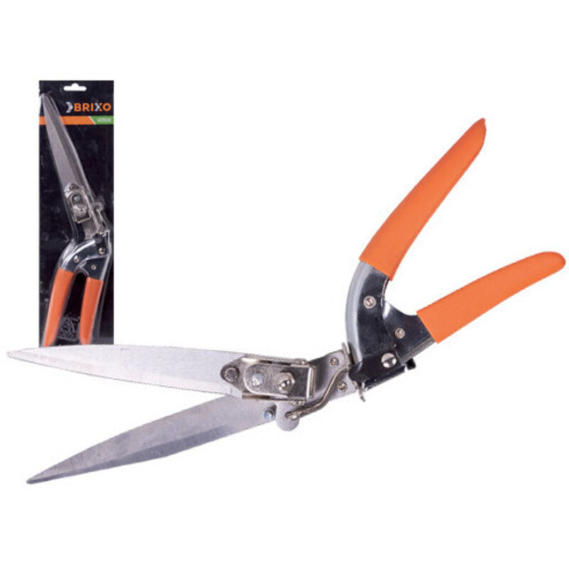 Tijeras de césped 3 posiciones – Mango de aluminio Brixo – jardinería ergonómica