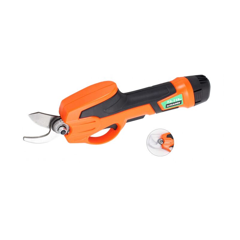 

Menjibar - TIJERAS DE PODA CON 2 BATERIAS DE 7.2V - 1.5 Ah MAXIMO CORTE 25MM