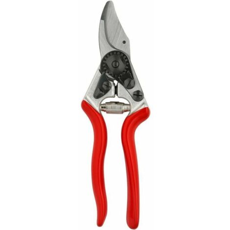 Tijeras de podar de una mano (Tijeras de podar para manos medianas, longitud 195 mm, cabezal de corte, mangos de aluminio)