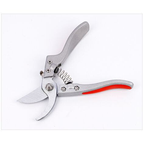 Tijeras de podar SK5 de acero inoxidable para cortes precisos - Ideales para recortar setos, árboles, plantas, etc.
