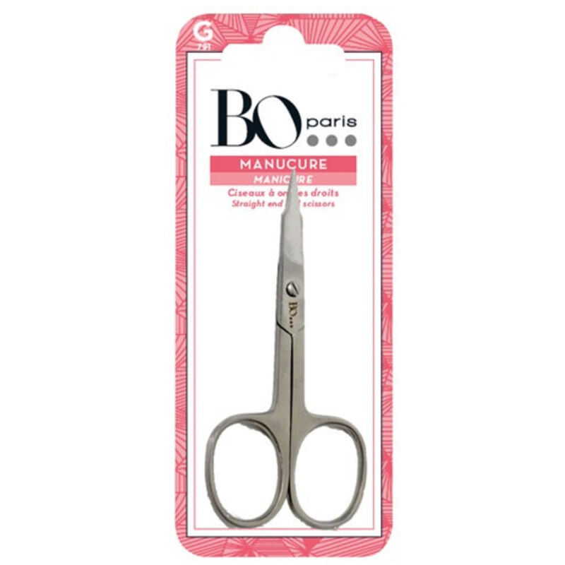 Tijeras de uñas rectas inox G - Bo París