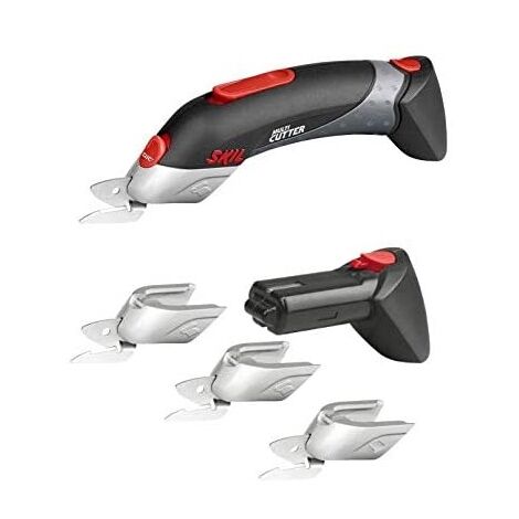 Tijeras inalámbricas Skil Multi-Cutter 2900 AJ (tijeras universales, incluido cargador, 2 pilas de 4,8 V, 4 cabezales de tijera)