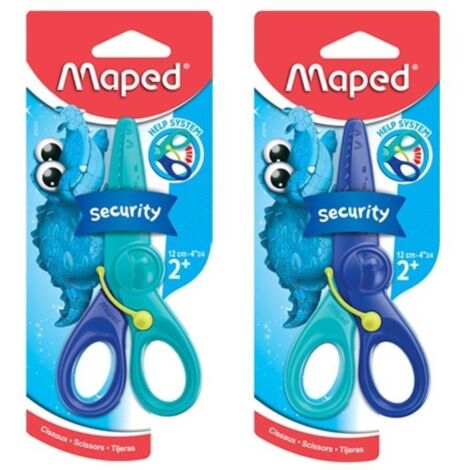 Tijeras infantiles Kidipulse de 12 cm con protector