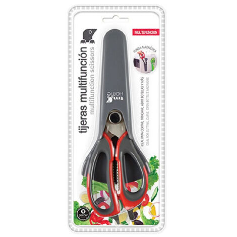 TIJERAS MULTIFUNCIÓN CON FUNDA IMANTADA