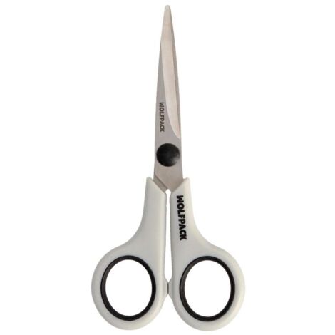 tijeras multiuso acero inoxidable 5,5 / 140 mm. hojas acero inoxidable, mango comodo y suave