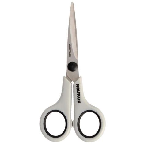 tijeras multiuso acero inoxidable 5,5 / 140 mm. hojas acero inoxidable, mango comodo y suave
