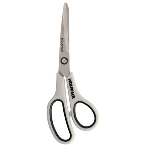 tijeras multiuso acero inoxidable 7,5 / 180 mm. hojas acero inoxidable, mango comodo y suave