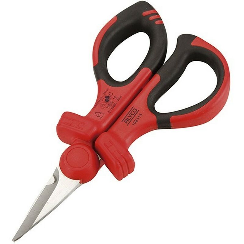 

Alyco-tools - ALYCO 108315 - Tijeras para electricista aislada VDE 1000V EN 60900 165 mm