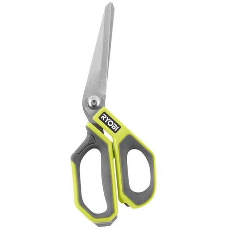 Tijeras Ryobi RHCSS01 con hojas rectas de acero 23cm