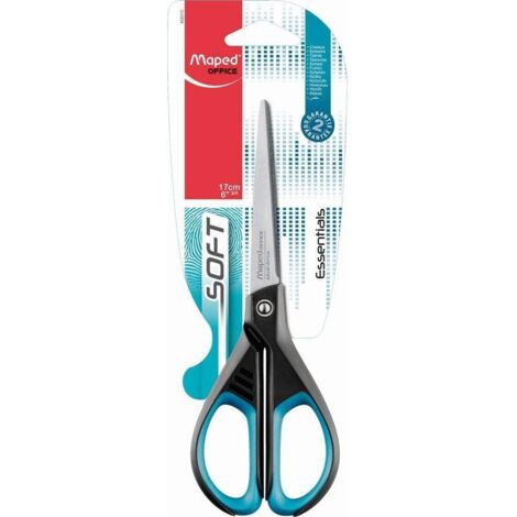 Tijeras simétricas suaves MAPED Essentials de 17 cm