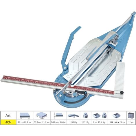 TILE CUTTER MACHINE PUSH HANDLE SIGMA 4CN CUTTING LENGHT 76 CM SERIES 4 NEX