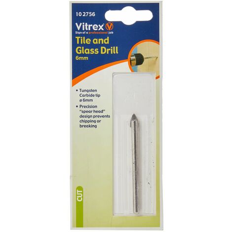 Tile & Glass Drill Bit 6mm VIT102756