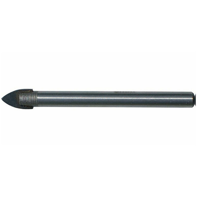 Tileasy - 6mm Arrow Head Glass and Tile Drill Bit - DB6MM - Silver