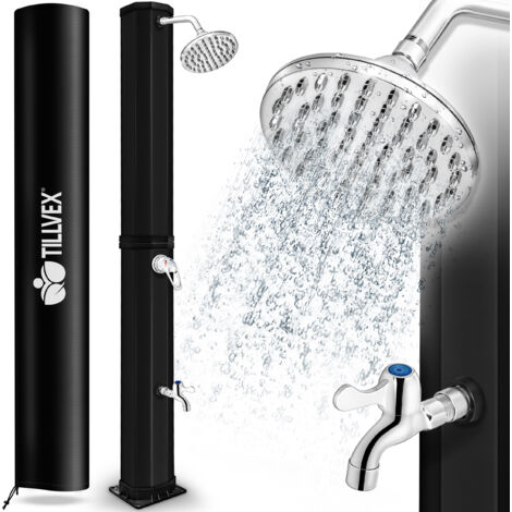 Douche Solaire Extérieure 20L SOLAL Noire