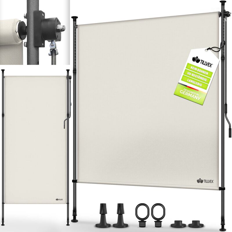 tillvex Store banne à pince, store vertical, 120 x 310