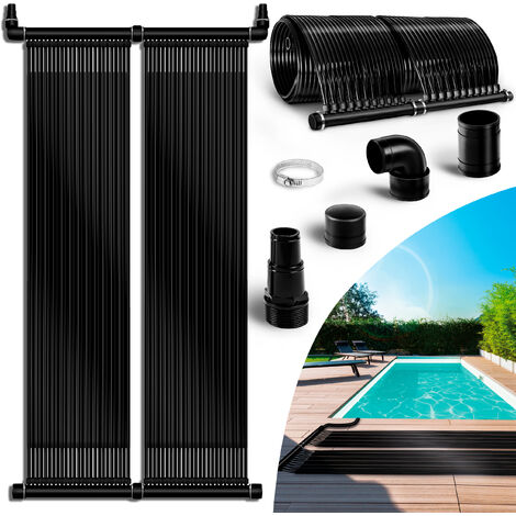 tillvex Set di pannelli solari per piscina, riscaldamento solare, riscaldamento ecologico, set completo per piscina