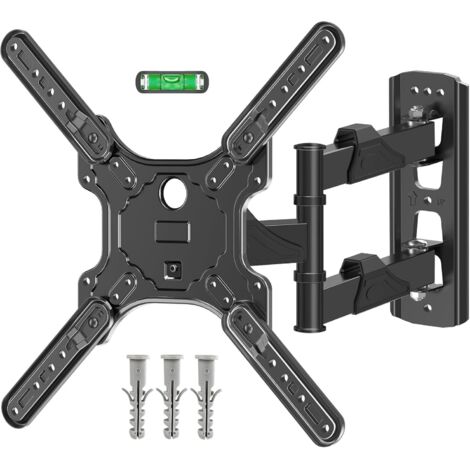 Tilt Swivel TV Wall Mount 26-60 Inch VESA 100x100-400x400 Up 40kg Extend Retract
